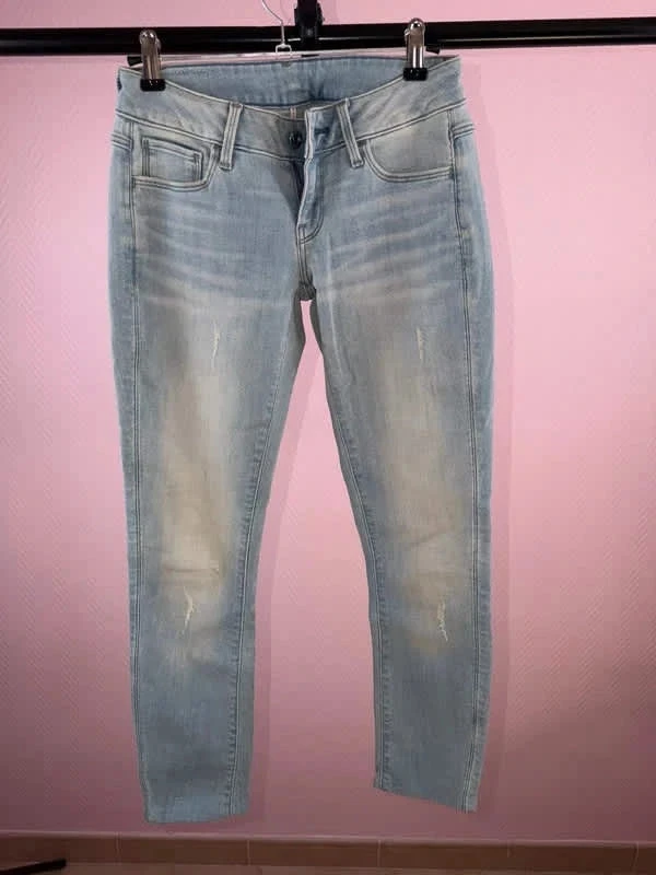 Jeans femme graw taille 24 32 longueur propre – photo 2